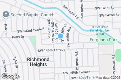 Map image of the property - 14544 SW 105th Ct