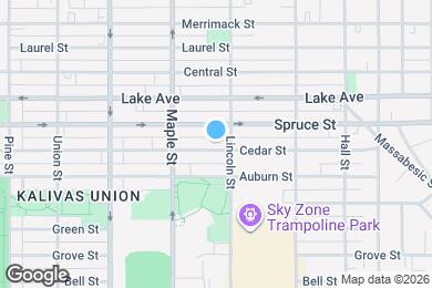 Map image of the property - 424 Cedar St