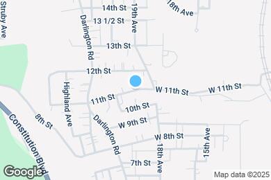 Map image of the property - 1807 11th St