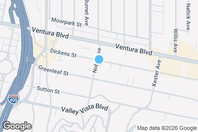 Map image of the property - 4430 Noble Ave