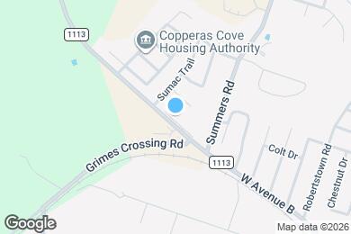 Map image of the property - 2424 FM 1113
