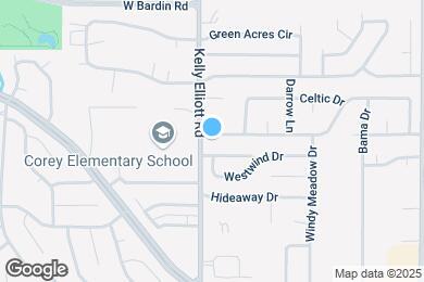 Map image of the property - 4210 Coronet Ln