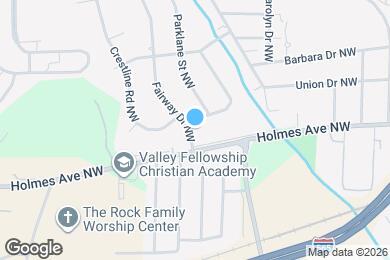 Map image of the property - 800 Linwood Dr NW