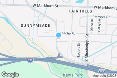 Map image of the property - DeSoto Park Apartments