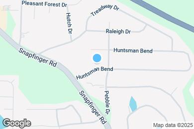 Map image of the property - 4450 Huntsman Bend