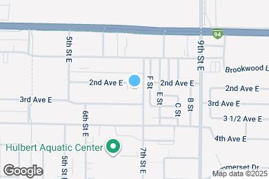 Map image of the property - 637 2nd Ave E