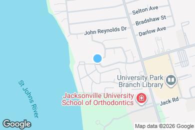 Map image of the property - 5332 Fort Caroline Rd