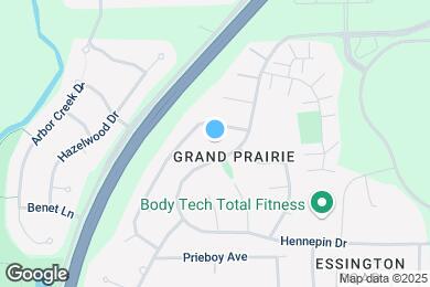 Map image of the property - 3826 Hennepin Ct