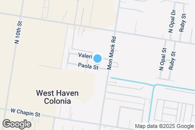 Map image of the property - 3701 Paola St