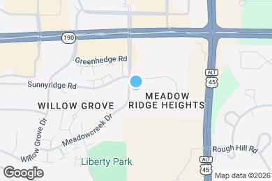 Map image of the property - 288 Meadowcreek Dr