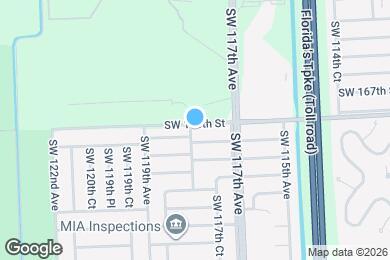 Map image of the property - 11770 SW 168th St