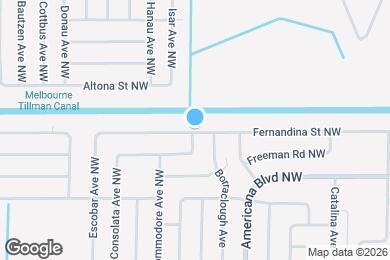 Map image of the property - 631 Fernandina St NW