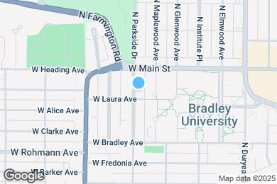 Map image of the property - 906 N Cooper St