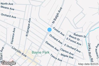 Map image of the property - 480 Orchard Ave