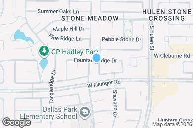 Map image of the property - 8504 Rock Creek Dr
