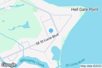 Map image of the property - 2322 SE St Lucie Blvd