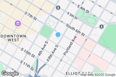 Map image of the property - 433 S 7th St