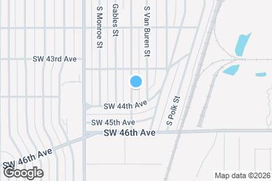 Map image of the property - 4315 S Jackson St