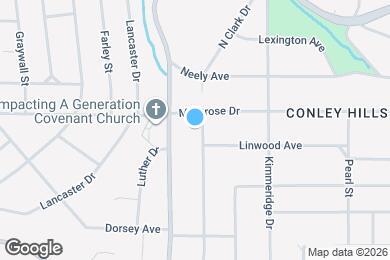 Map image of the property - 2717 S Clark Dr