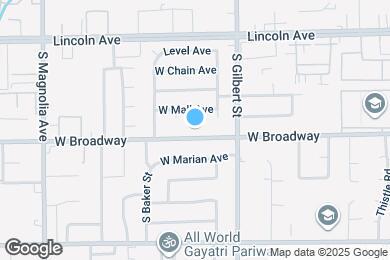Map image of the property - 2435 W Broadway