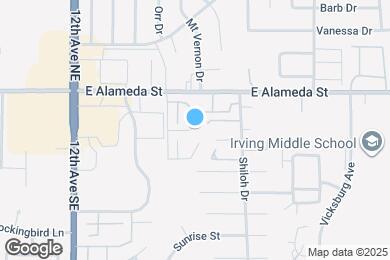 Map image of the property - 1425 Bill Carrol Dr