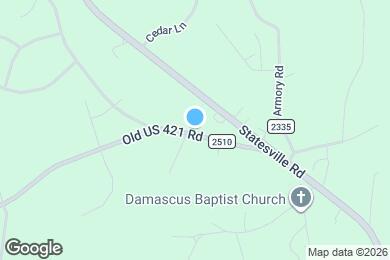 Map image of the property - 1485 Old US 421 Rd