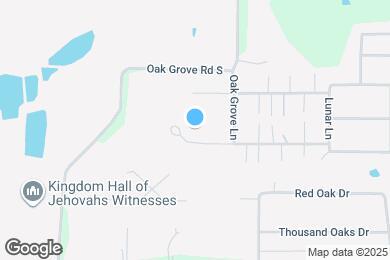 Map image of the property - 1801 Whispering Oaks St