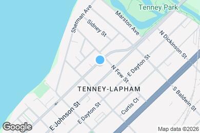 Map image of the property - 1139 E GORHAM ST APT 2