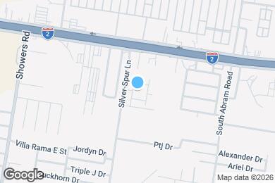 Map image of the property - Silver Spur Apartments