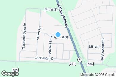 Map image of the property - 117 Magnolia St