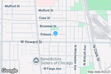 Map image of the property - 732 Dobson St