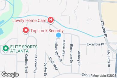 Map image of the property - 7272 Indian Hill Trail