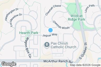 Map image of the property - 5747 Jaguar Way