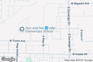 Map image of the property - 8717 S Evan Lilas St