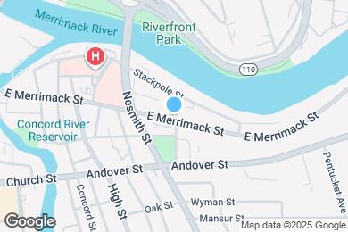 Map image of the property - 408 E Merrimack St