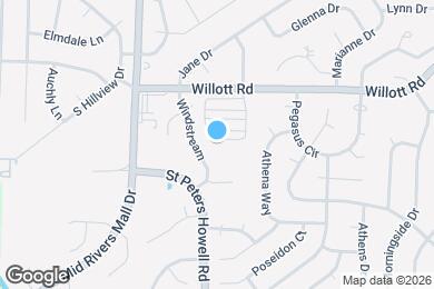 Map image of the property - 320 Willott Square Dr