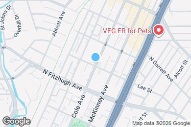 Map image of the property - 4311 Cole Ave