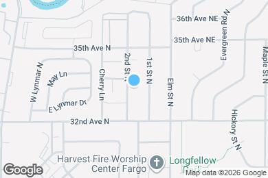 Map image of the property - 3301 2nd St N