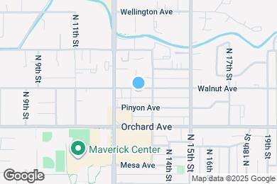 Map image of the property - 1261 Walnut Ave