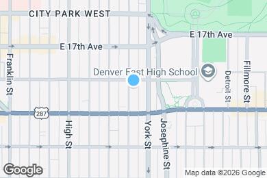 Map image of the property - 1560 Gaylord St