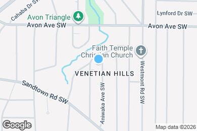 Map image of the property - 1313 Aniwaka Ave SW
