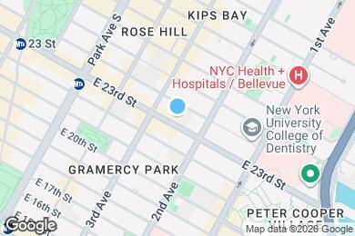 Map image of the property - EAST 23 STREET