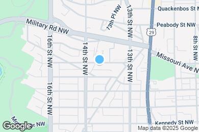 Map image of the property - 1346 Nicholson St NW