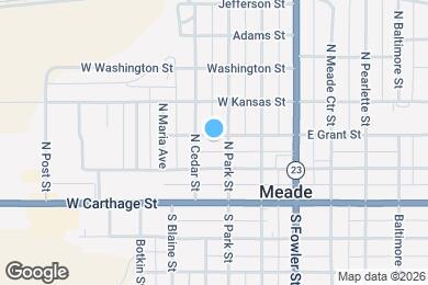 Map image of the property - 311 W Grant St
