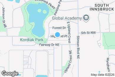 Map image of the property - 2122 Highland Pl