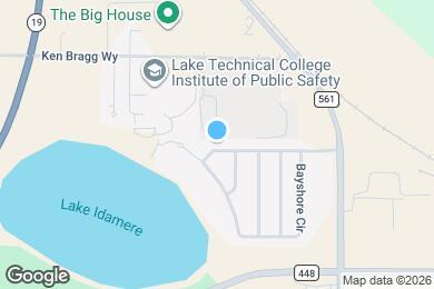 Map image of the property - 1318 Lake Idamere Blvd