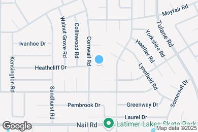 Map image of the property - 6265 Shady Glen Cove