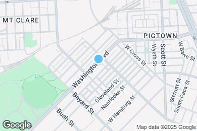 Map image of the property - 1225 Washington Blvd