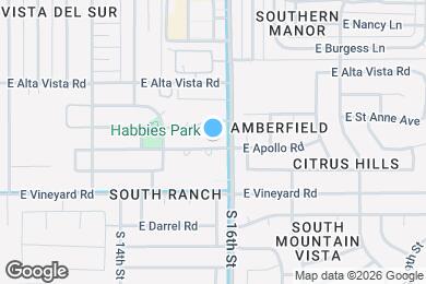 Map image of the property - 1532 E Apollo Rd