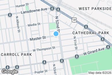 Map image of the property - 5210 Master St